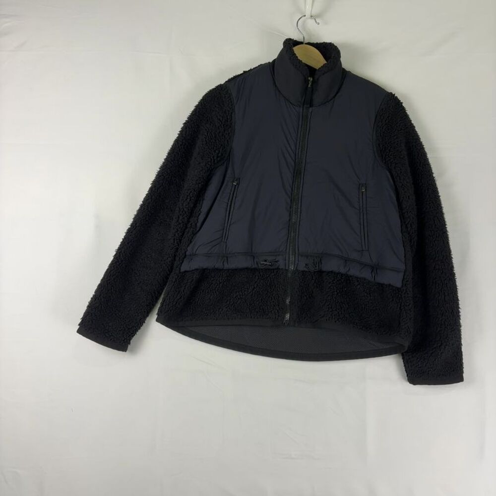 James Perse James Perse Yosemite Mixed Media Sherpa Puffer Jacke